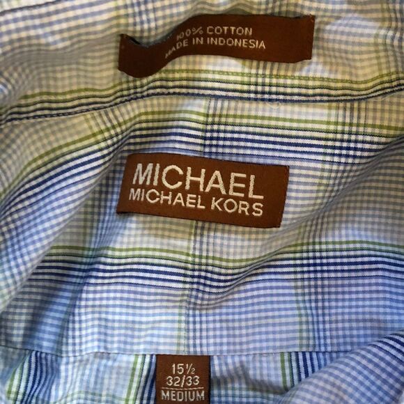 MenāsāMichaelĀ KorsāMediumāL/SāDressāShirt - Picture 2 of 3